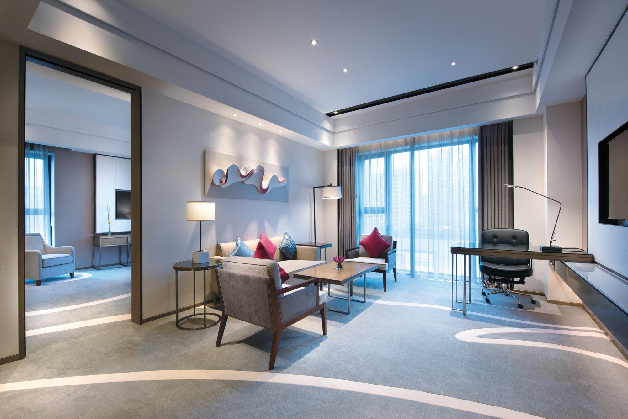 Crowne Plaza Hangzhou Qiantang - The Subway Can Reach The West Lake Scenic Area As Well As The Airport And High-Speed Rail Station, Adjacent To Jinsha Lake And Longfor Paradise Walk Extérieur photo